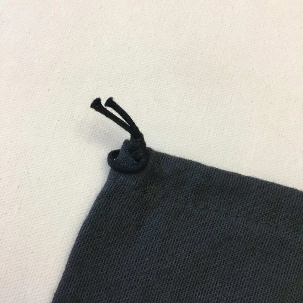 Fendi Dust Bag Jet Black Cotton 15